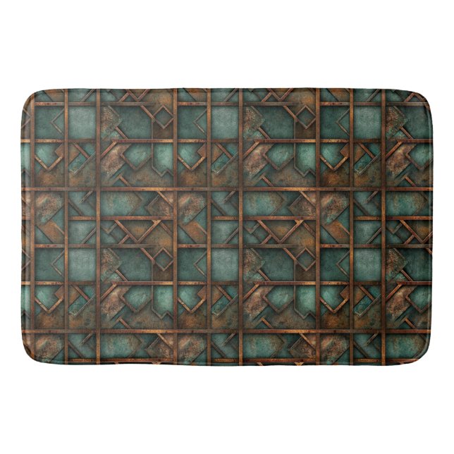Rusty Metal Bath Mat (Front)