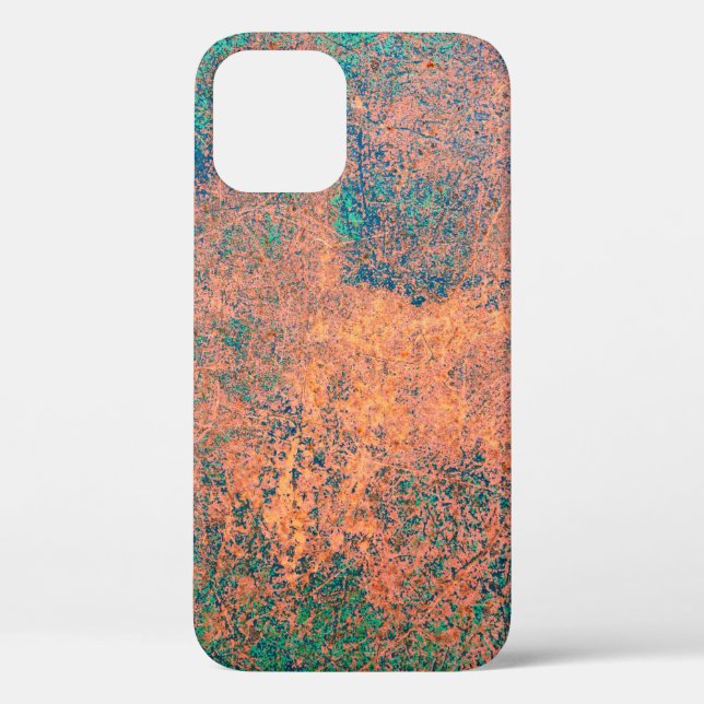 Rusty metal plate background texture. Steel plate  Case-Mate iPhone Case (Back)