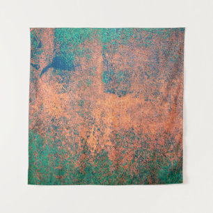 Rusty metal plate background texture. Steel plate  Tapestry