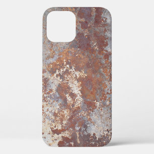 Rusty Metal Texture Background iPhone 12 Case