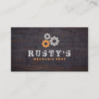 Rusty Metal Texture Mechanic Shop