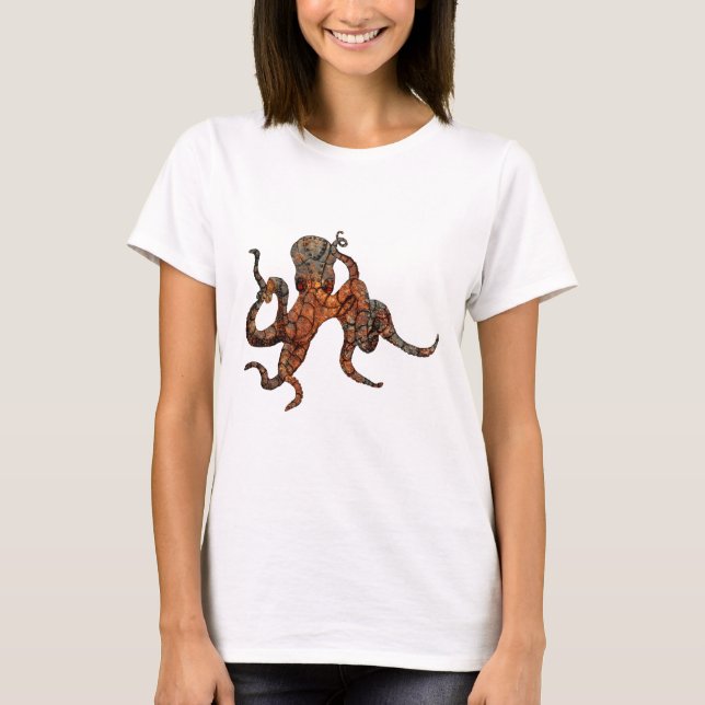 Rusty Octopus T-Shirt (Front)