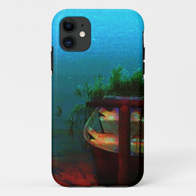 Rusty old boat Case-Mate iPhone case (Back)