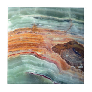Rusty Sagey Minty Quartz Tile
