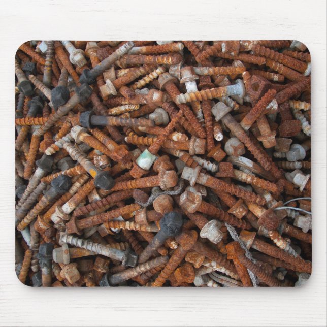 Rusty Screws Mousepad (Front)