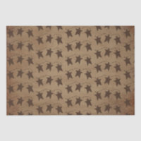 Rusty Stars Tissue Paper