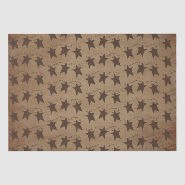 Rusty Stars Tissue Paper (Front)