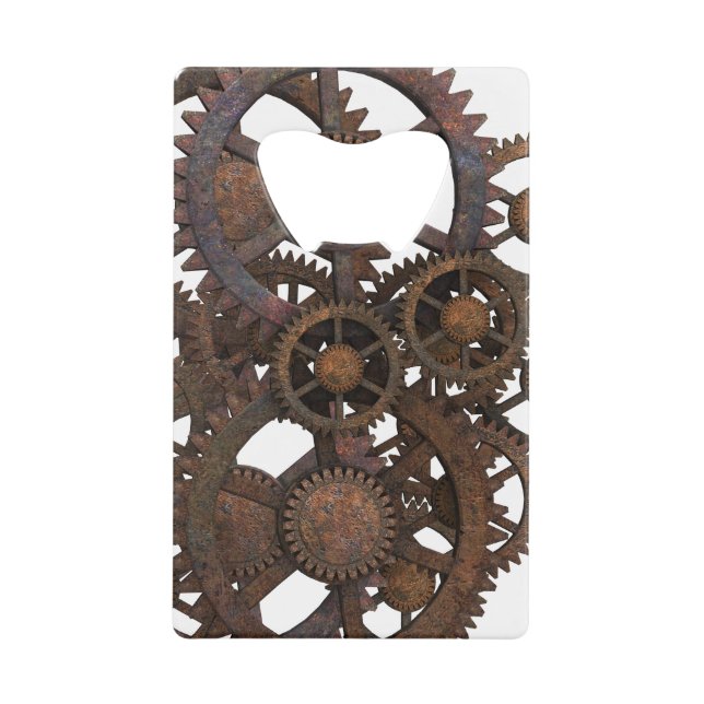 Rusty Steampunk Metal Gears (Front)