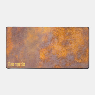 Rusty Steel Desk Mat