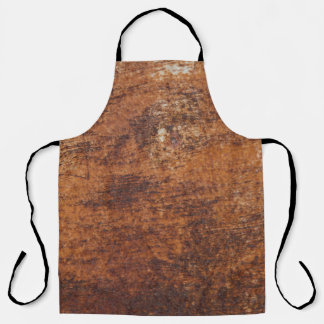 Rusty Textured Metal Surface Apron