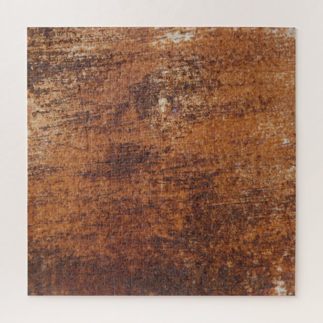 Rusty Textured Metal Surface Jigsaw Puzzle (Vertical)
