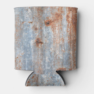 Rusty textures that tell stories of aged memories. can cooler
