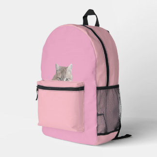 Rusty the Cat Pink Backpack