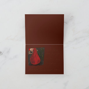 Rusty the Elf Thank You Card