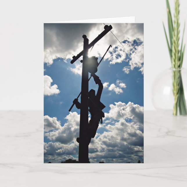 Rusty the Lineman Card (Front)