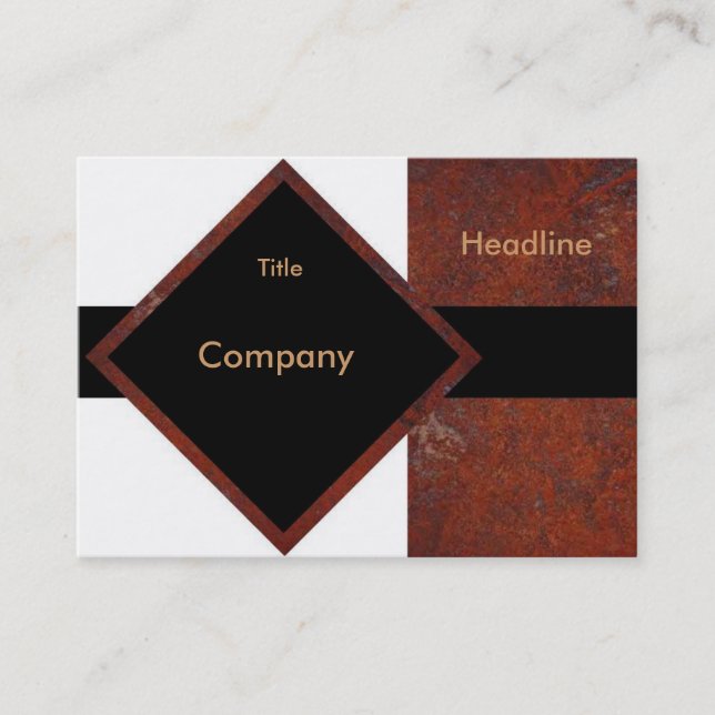 Rusty Tile Business Card (Front)