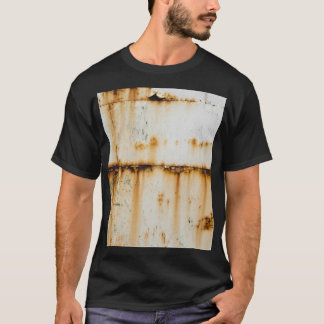 Rusty White Metal: Textured Surface T-Shirt