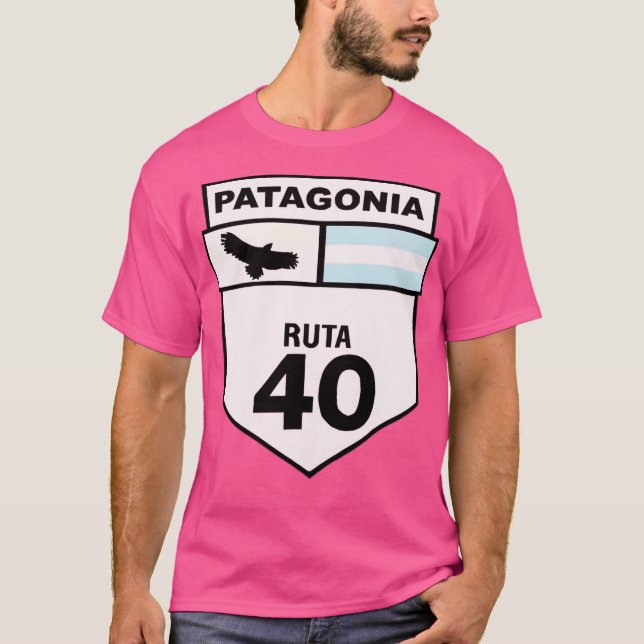 Ruta 40 Road Sign Active T-Shirt (Front)