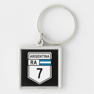 Ruta nacional 7 - Argentina Key Ring