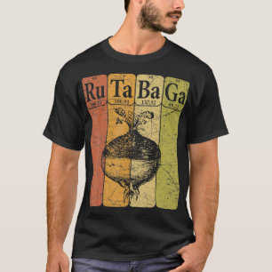 Rutabaga Periodic Table Elements Swede Rutabaga Re T-Shirt