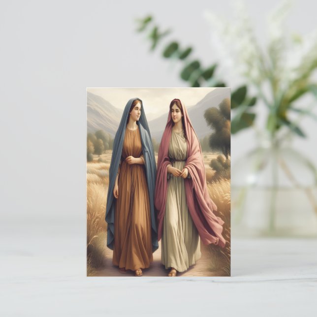 Ruth 1 A Heartfelt Journey of Devotion Postcard (Standing Front)