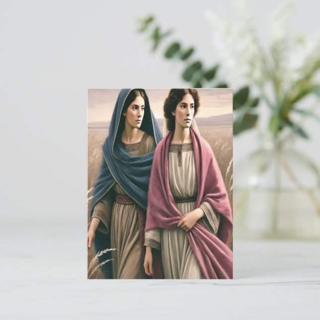 Ruth 1 Hand in Hand Journey Postcard (Standing Front)