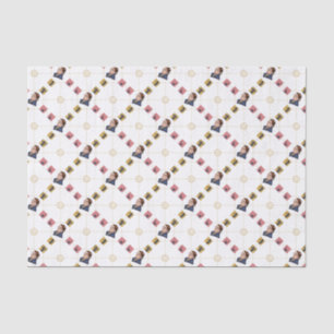 Ruth Bader Ginsburg - Artistic Lawyer Pattern Tissue Paper