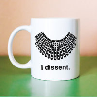 Ruth Bader Ginsburg I Dissent RBG Collar