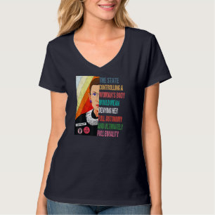 Ruth Bader Ginsburg My Body My Choice Pro Choice P T-Shirt