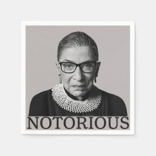 Ruth Bader Ginsburg Napkin