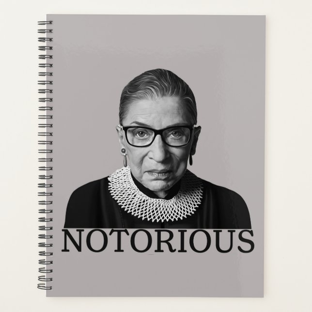 Ruth Bader Ginsburg Notorious Planner (Front)