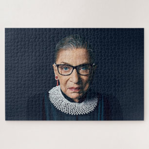 Ruth Bader Ginsburg Poster Jigsaw Puzzle