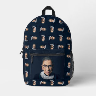 Ruth Bader Ginsburg Printed Backpack