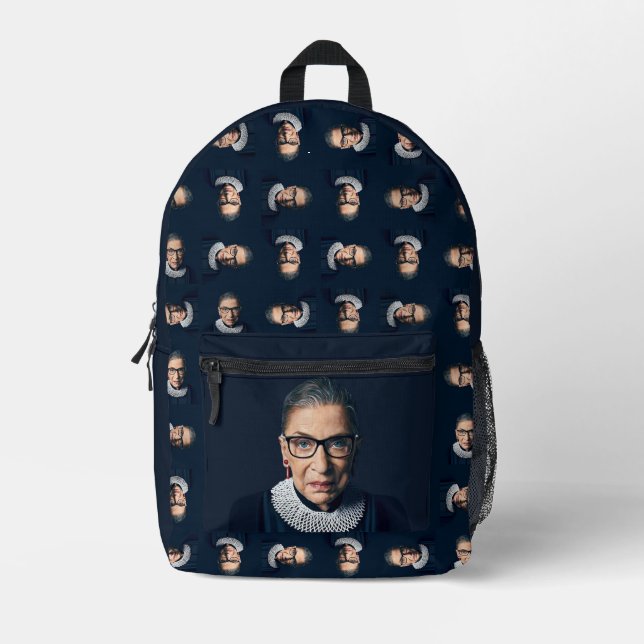 Ruth Bader Ginsburg  Printed Backpack (Front)