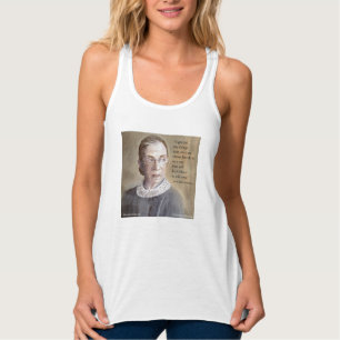 Ruth Bader Ginsburg & Quote Singlet