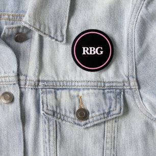Ruth Bader Ginsburg RBG 6 Cm Round Badge