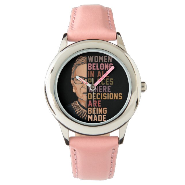Ruth Bader Ginsburg RBG Watch (Front)