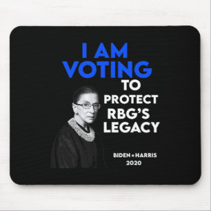 Ruth Bader Ginsburg&#';s Legacy Vote Biden 2020 Mouse Pad