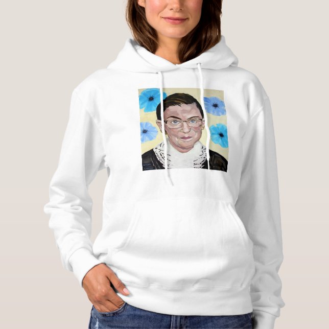 Ruth Bader Ginsburg The Notorious RBG Women's Hoodie (Front)