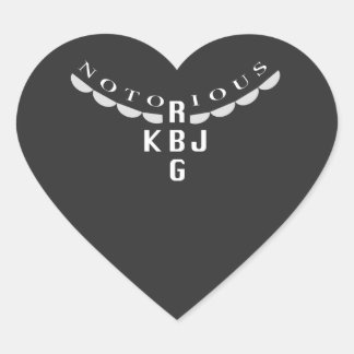 Ruth Ginsburg and Ketanji Jackson heart sticker