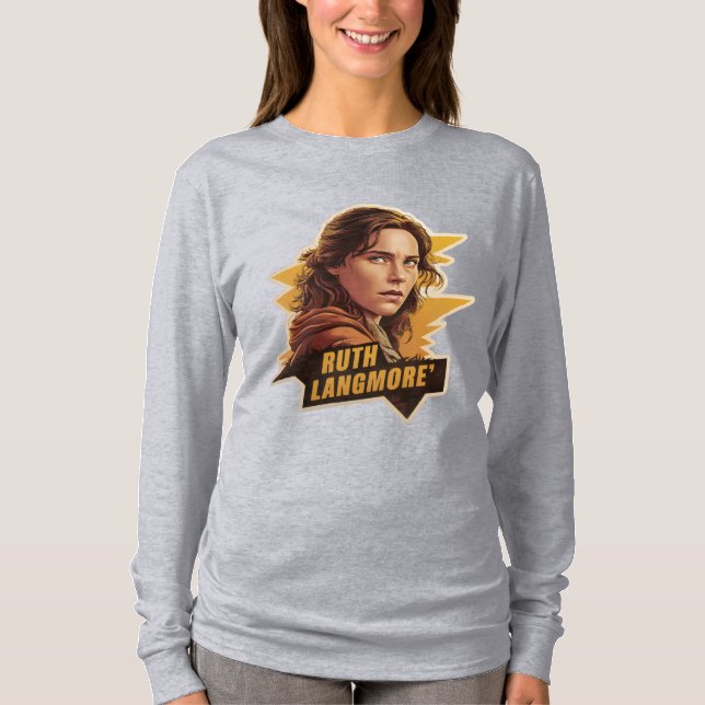 "Ruth Langmore: Iconic Ozark Sticker" t shirts  (Front)
