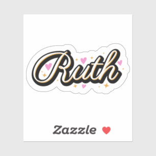 Ruth name cute design