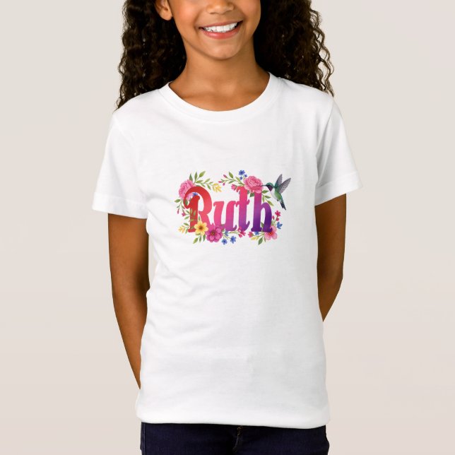 Ruth - Personalised Shirt  - For Kids (Front)