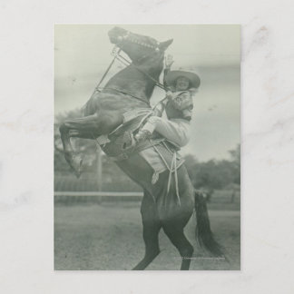 Ruth Roach on Tony, Cheyenne, Wyoming. Postcard
