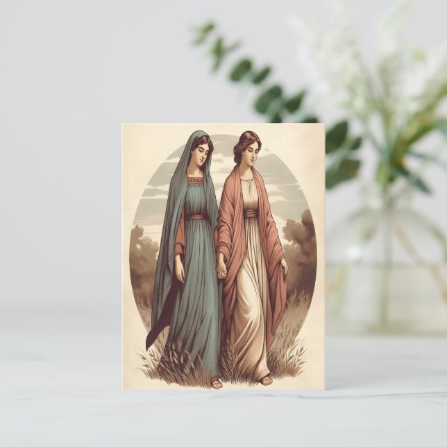 Ruth’s Hopeful Journey Through Love and Devotion Postcard (Standing Front)