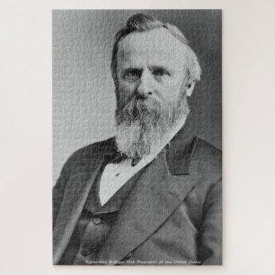 Rutherford B. Hayes 19th President of America. Jigsaw Puzzle