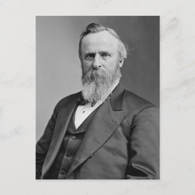 Rutherford B. Hayes Postcard (Front)