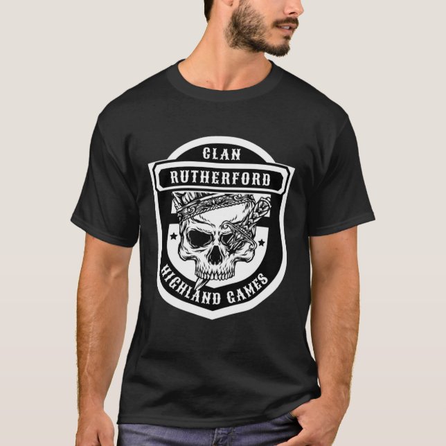 Rutherford Scottish Clan Games T-Shirt (Front)