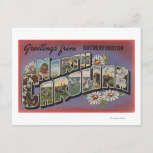 Rutherfordton, North Carolina Postcard