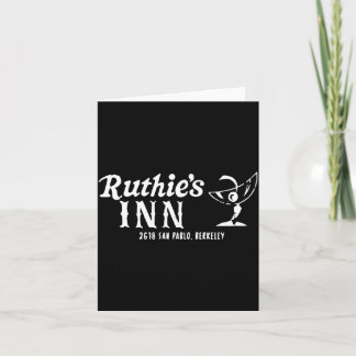 Ruthies Inn Berkeley California  Card